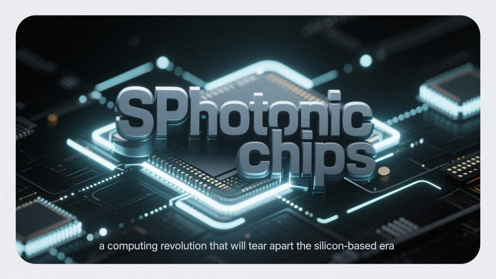 Photonic chips: a computing revolution that will tear apart the silicon-based era